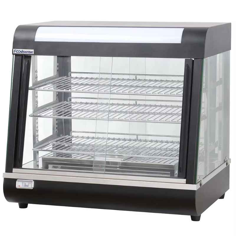 Glass Cabinet Display - Vitrine Réfrigérée Commerciale en Acier Inoxydable