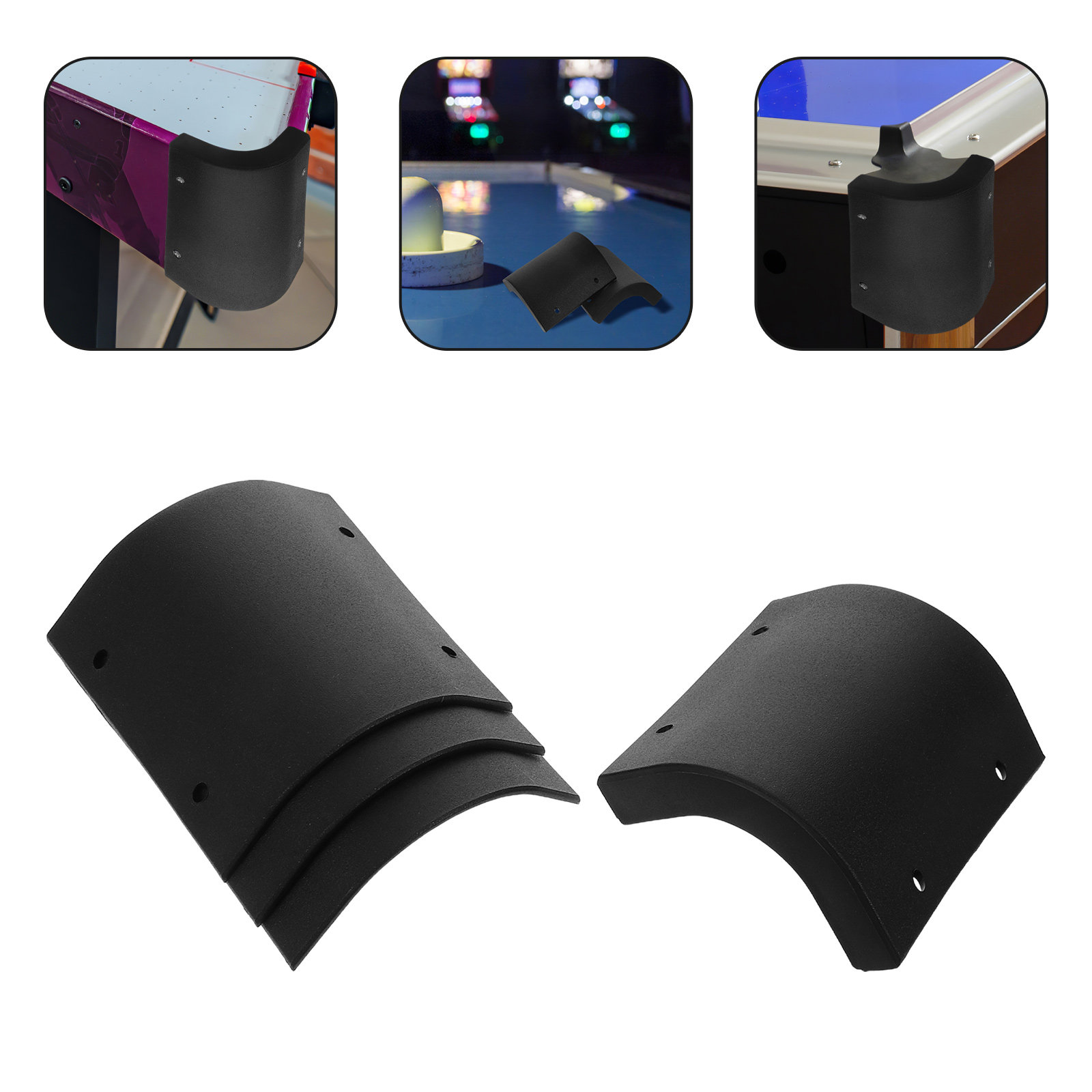 Air Hockey Table - 4 pièces de protections d'angle pour