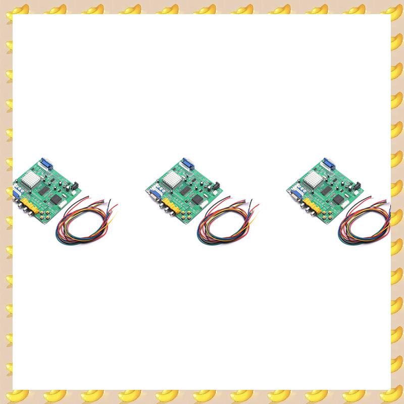 Usb Game Board Jamma - A45U 3X GBS8200 CGA/EGA/YUV/RGB vers VGA