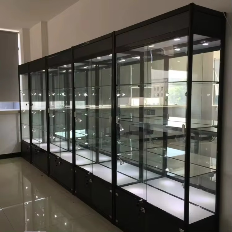 Glass Cabinet Display - Vitrine de magasin de luxe en