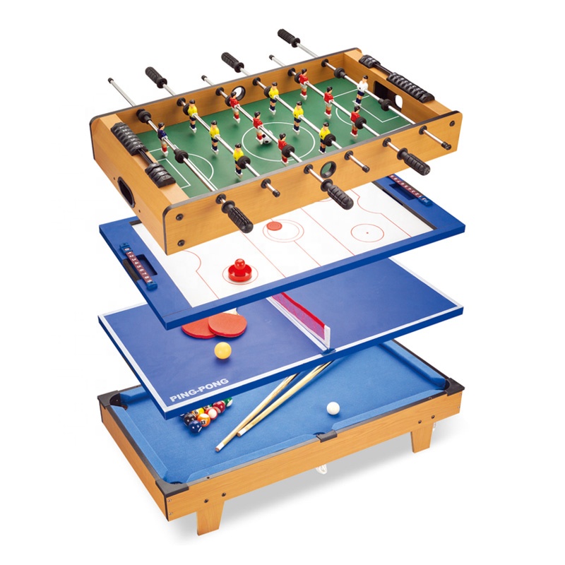 Air Hockey Table - Table de jeux 4 en 1,