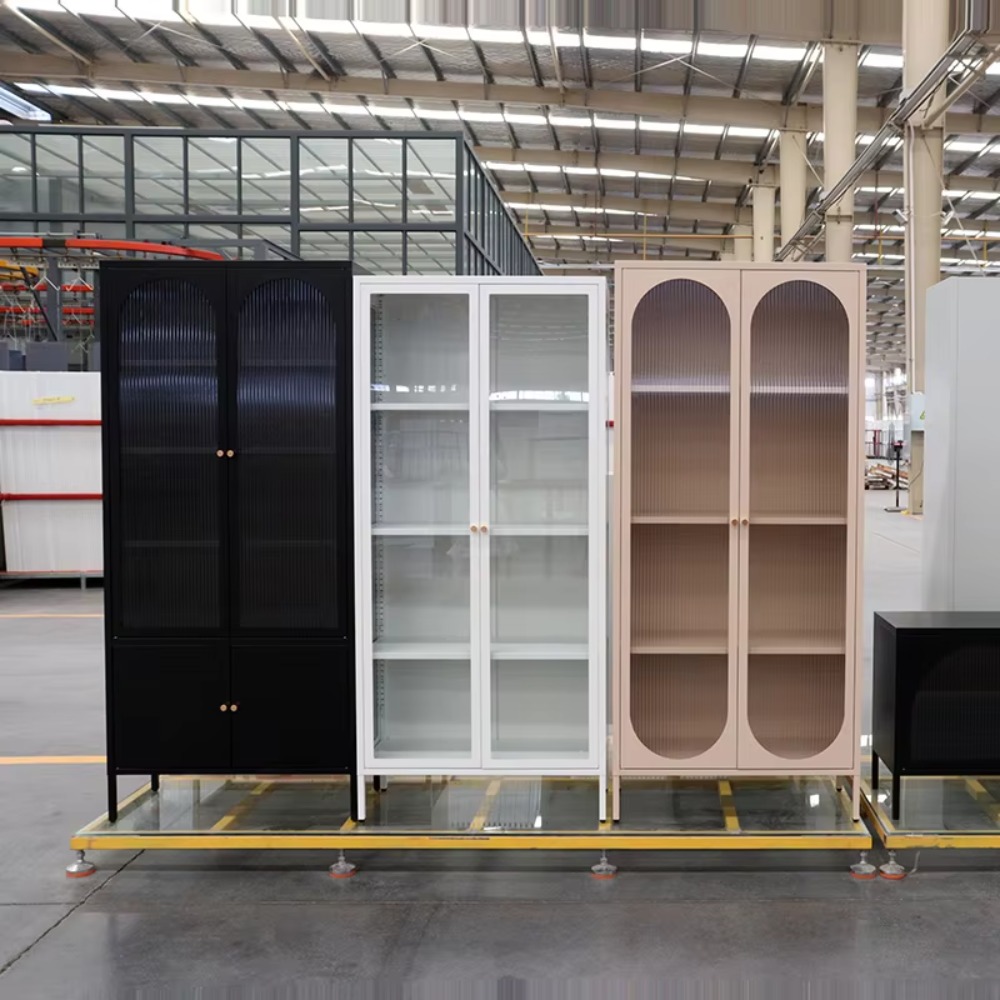 Glass Cabinet Display - Buffet de bar haut, vitrine de