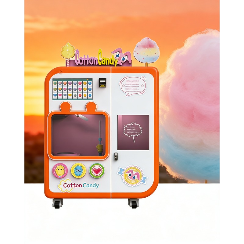 Candy Vending Machine - Machine distributrice de barbe à papa