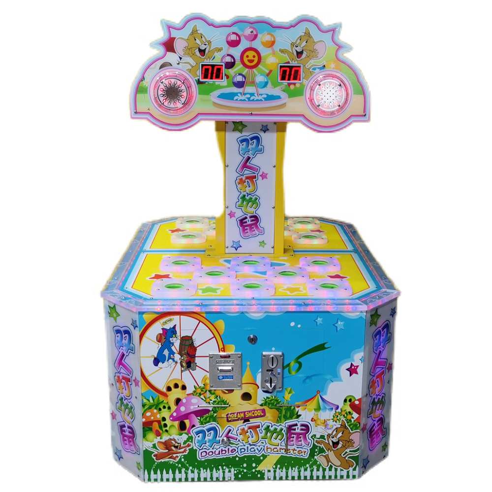 Whack A Mole Arcade - LED 2/4/6/8 joueur Arcade marteau Machine