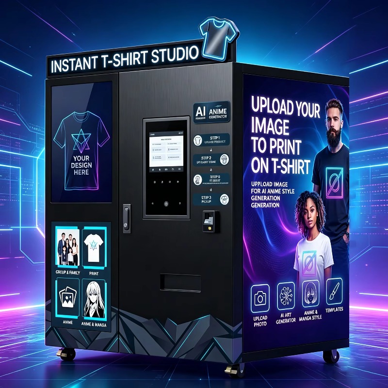 Arcade Ticket Machine - Distributeur automatique de vêtements intelligent à