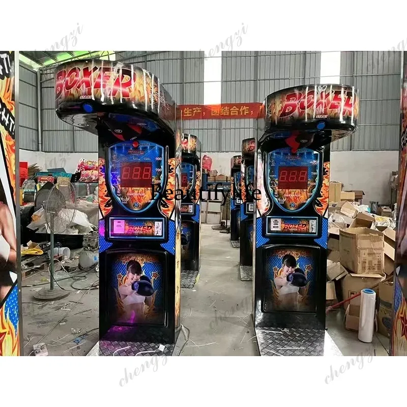 Arcade Games & Vending Llc - Machine de jeu de boxe d'intérieur
