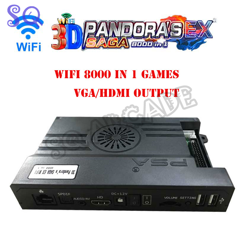 Arcade Pandora Saga Box EX2, 8 - Arcade Ticket Machine avis et prix