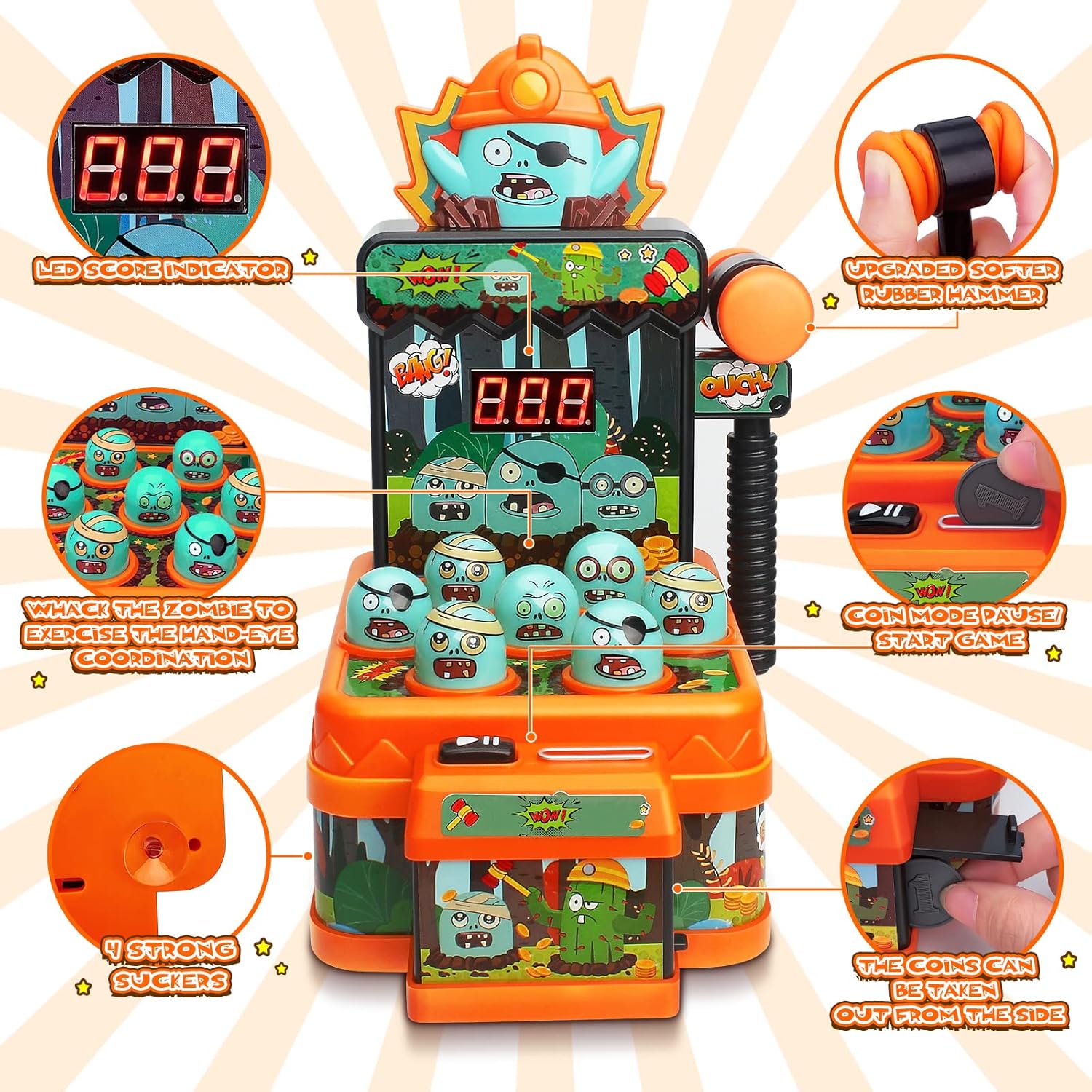 Jeu d'arcade jouets Whack jeu  - Whack A Mole Arcade avis et prix