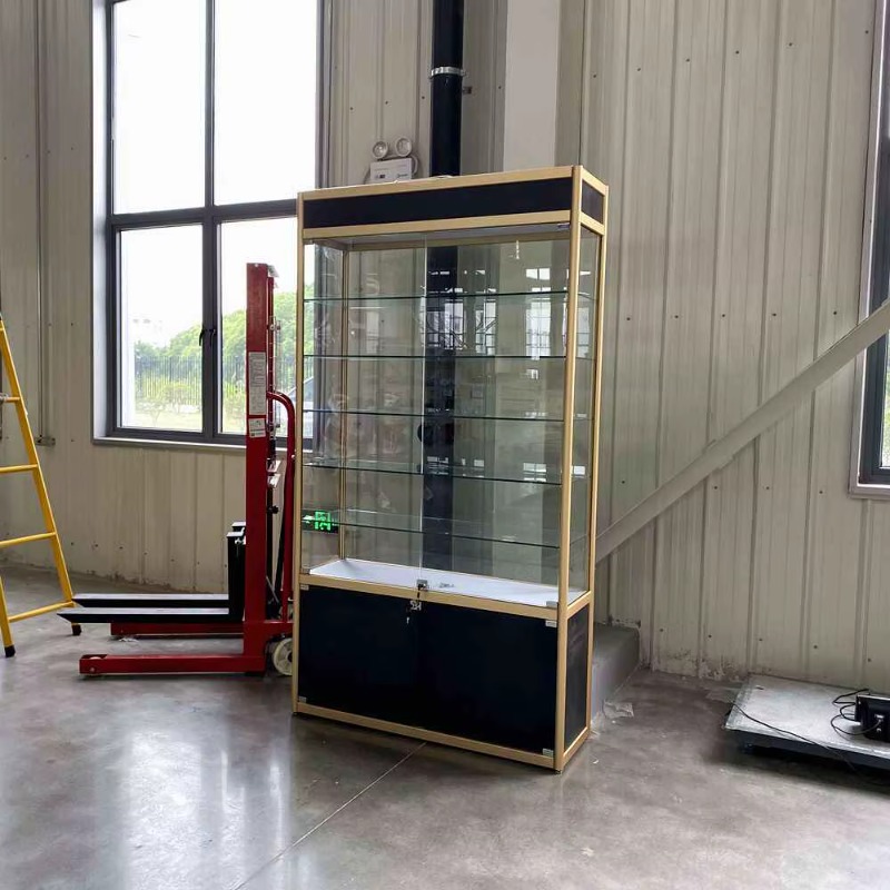 Vitrine de magasin de luxe en  - Glass Cabinet Display avis et prix