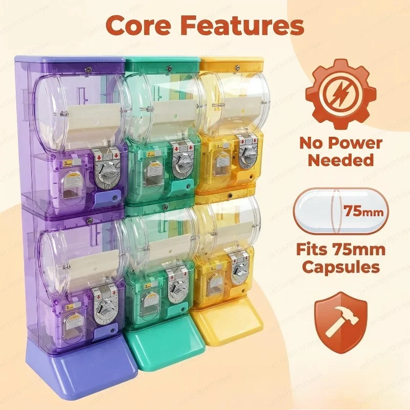 Distributeur de capsules trans - Arcade Vending Machines avis et prix