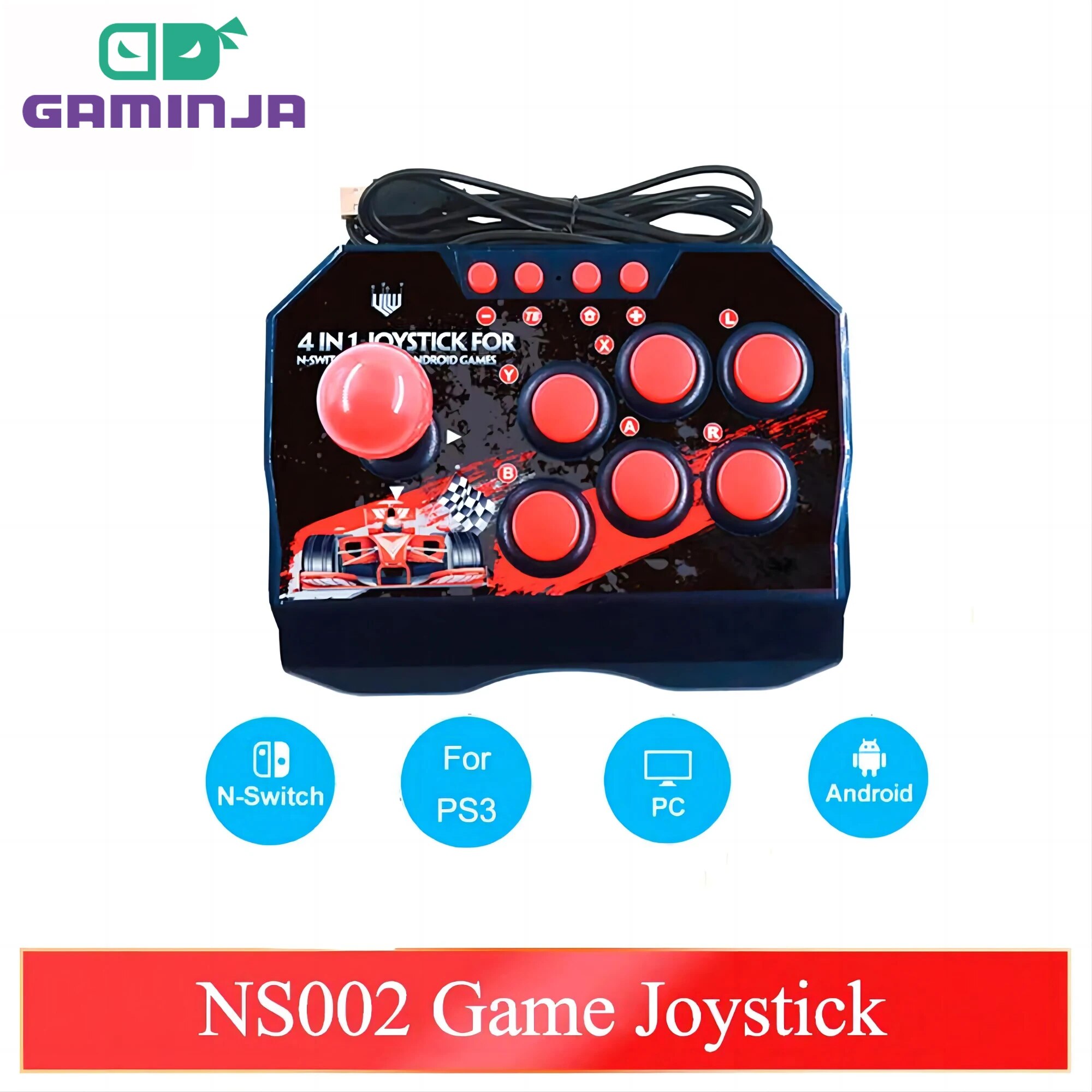 GAMINJA NS002 4 En 1 Rétro Arc - Arcade Vibes avis et prix