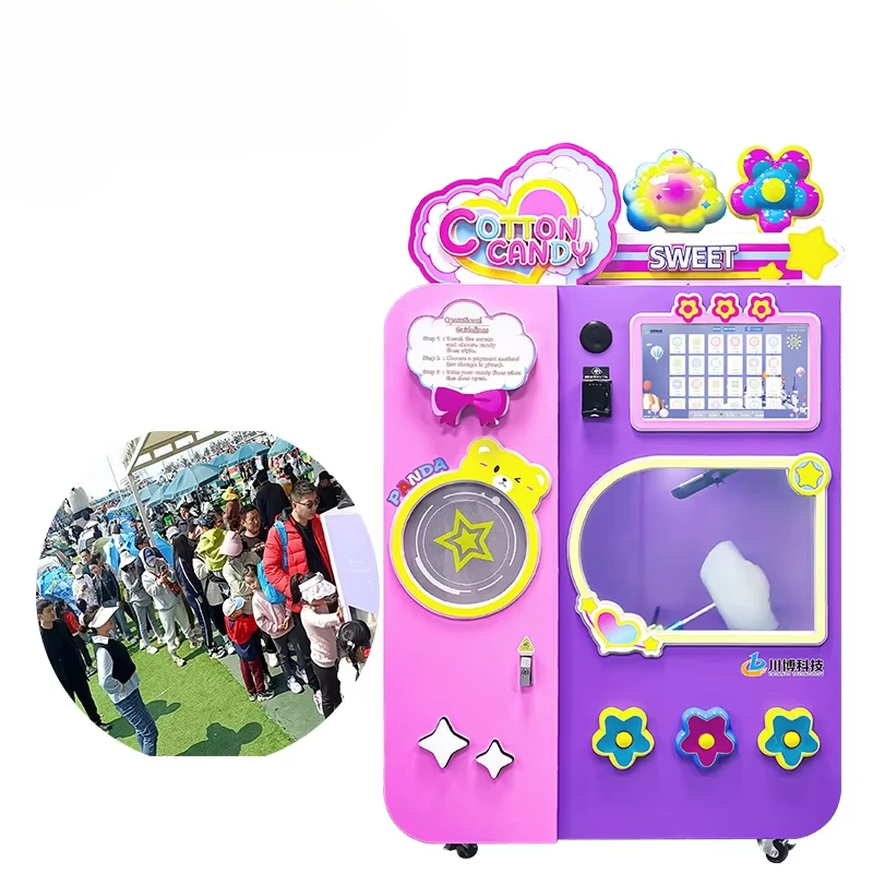 Machine à Barbe à Papa Commerc - Candy Vending Machine avis et prix
