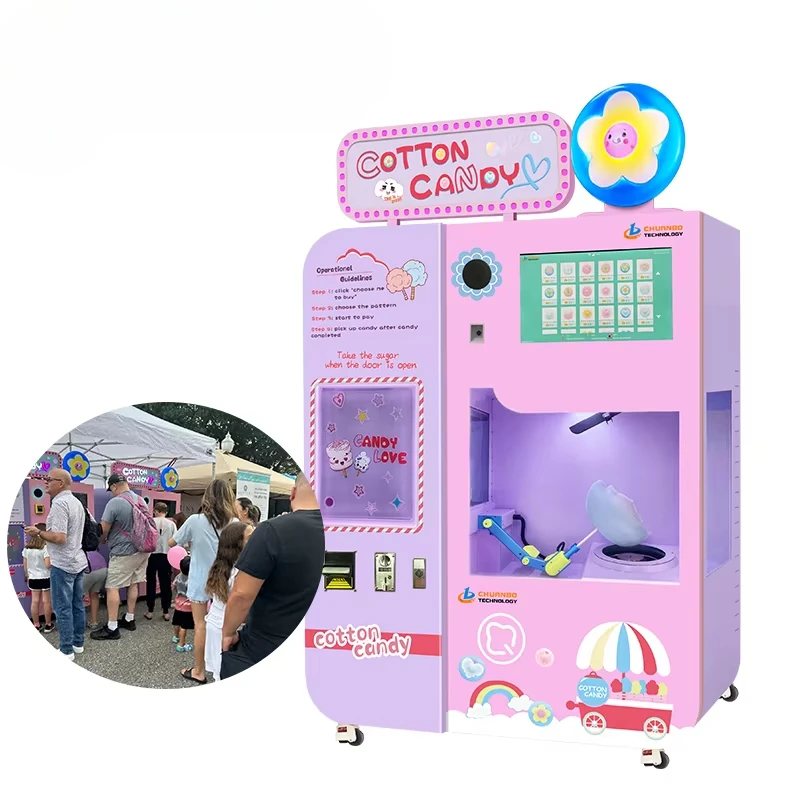Machine à Barbe à Papa Commerc - Candy Vending Machine avis et prix