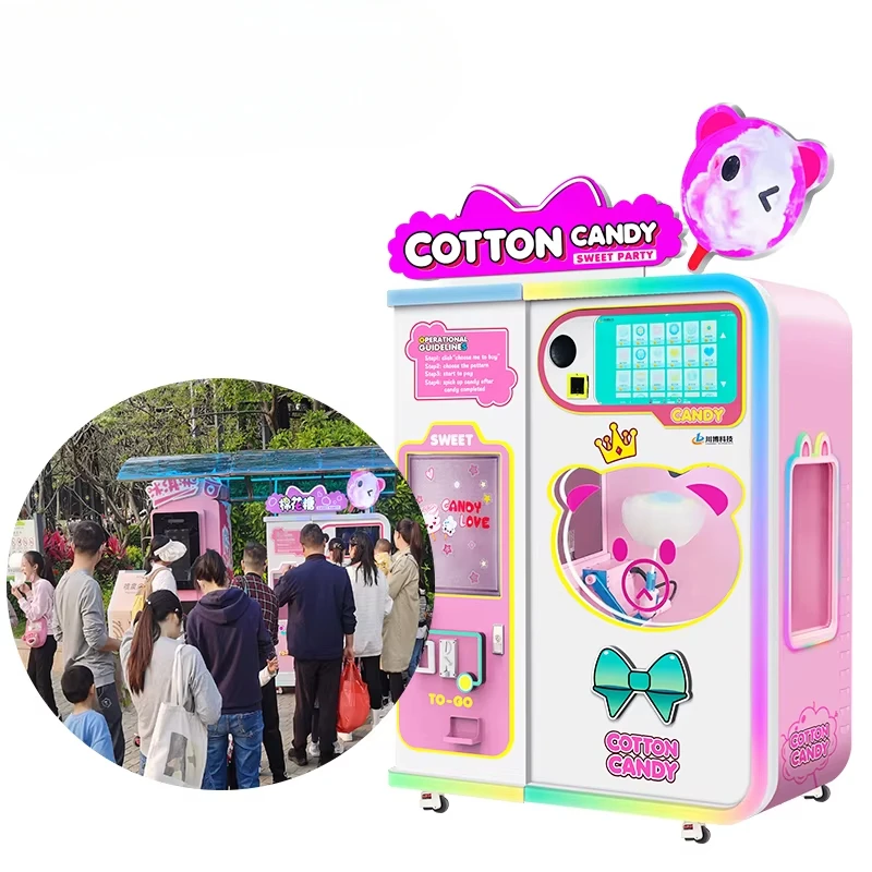 Machine à Barbe à Papa Commerc - Candy Vending Machine avis et prix