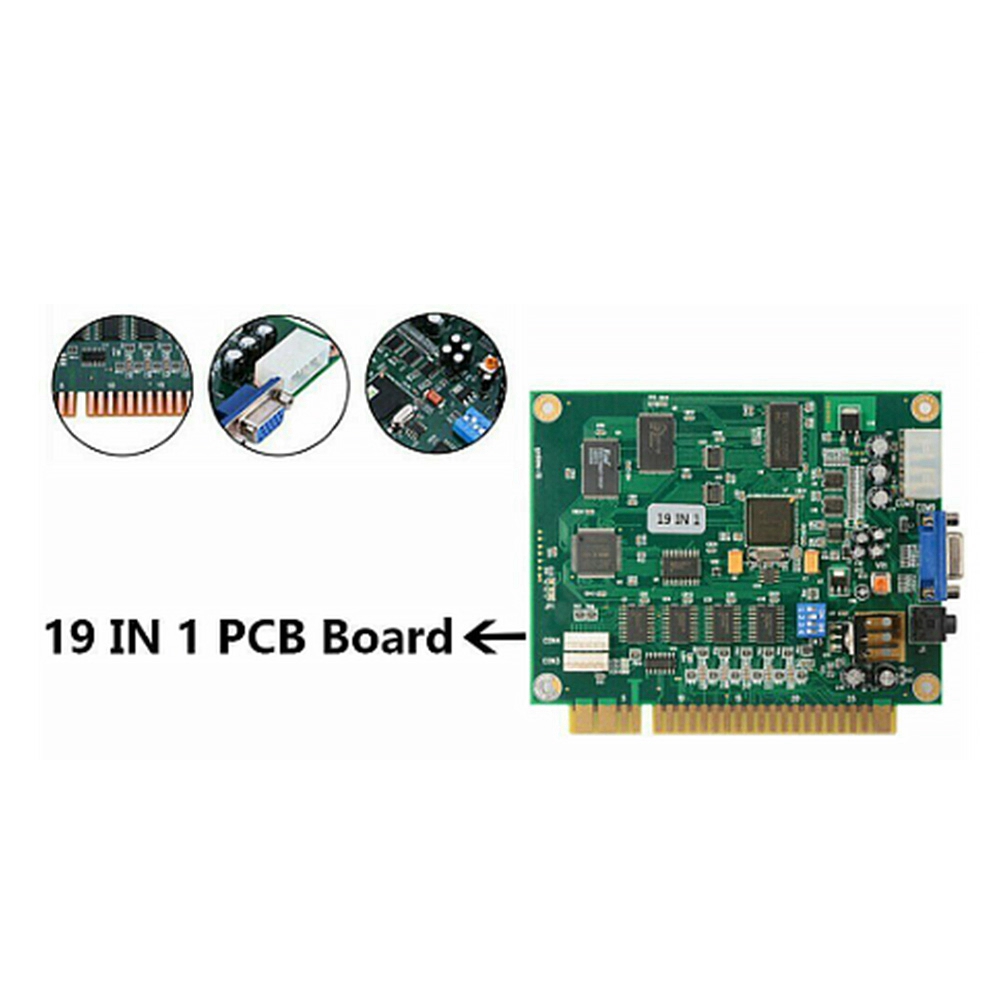 B68A 19 en 1 Multicade PCB con - Usb Game Board Jamma avis et prix